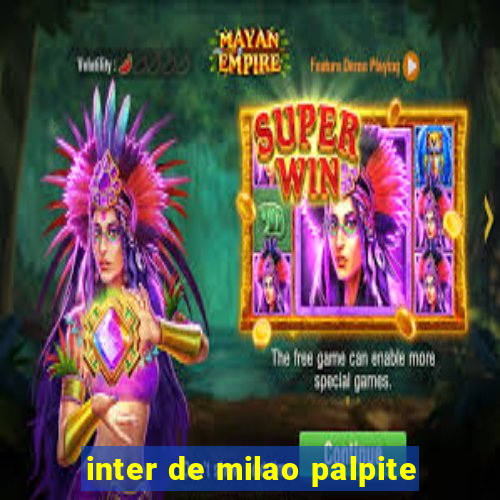 inter de milao palpite